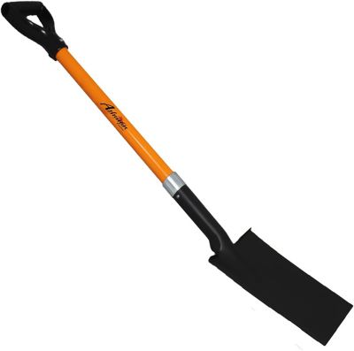 Image showing 5 th Ashman 32 in. Fiberglass Handle Heavy-Duty Premium Quality Multi-Purpose Spade Shovel, D Handle Grip, Durable Handle