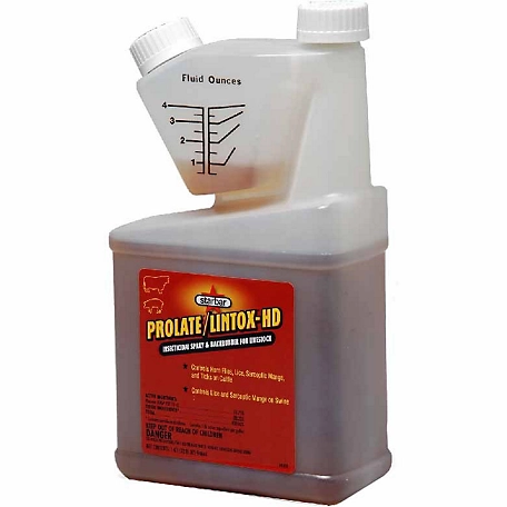 Starbar Prolate/Lintox-HD Insecticidal Spray and Backrubber for Horses, 1 qt.