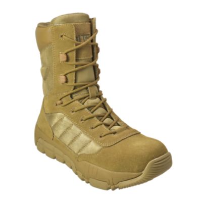 AdTec Men's 9 in. Suede Leather Side Zipper Composite Toe Tactical Boot
