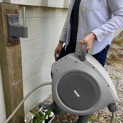 Image showing  5/8 in. x 65 ft. Retractable Garden Hose Reel