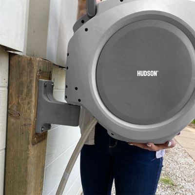 Image showing  5/8 in. x 65 ft. Retractable Garden Hose Reel