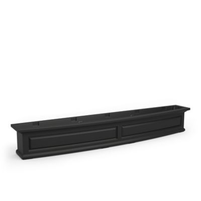 Image showing  6.5 gal. Plastic Nantucket Window Box Planter, 6 ft.