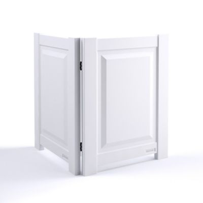 Mayne 34 in. x 47 in. Nantucket Privacy Panel, White