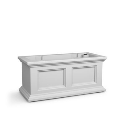 Image showing  4.1 gal. Plastic Fairfield Window Box Planter, 2 ft.