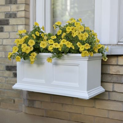Image showing  4.1 gal. Plastic Fairfield Window Box Planter, 2 ft.