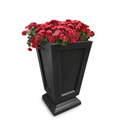 Mayne 7.5 gal. Plastic Aberdeen Tall Planter, 25 in.