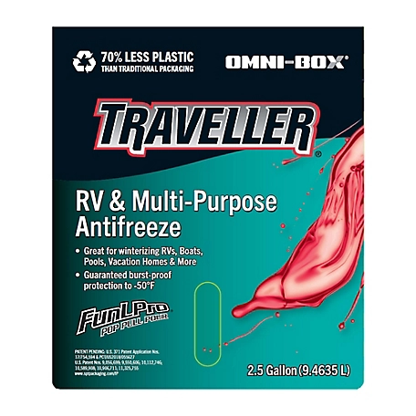 Traveller 2.5 gal. RV and Multi-Purpose Antifreeze Omni-Box