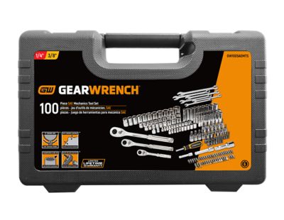 GearWrench 100 pc. SAE MTS 1/4 3/8 1/2 DR, GW100SAEMTS