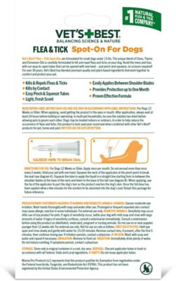 Image showing  Flea and Tick Spot-On Small 4 ct.