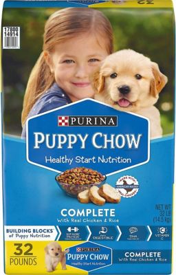 Purina Puppy Chow High Protein Dry Puppy Food, Complete with Real Chicken