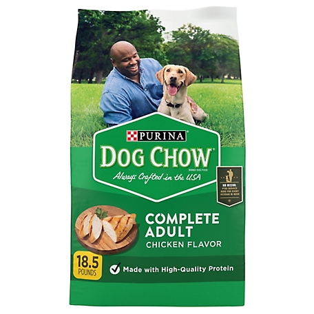 Purina Dog Chow Complete Adult Dry Dog Food Kibble With Chicken Flavor