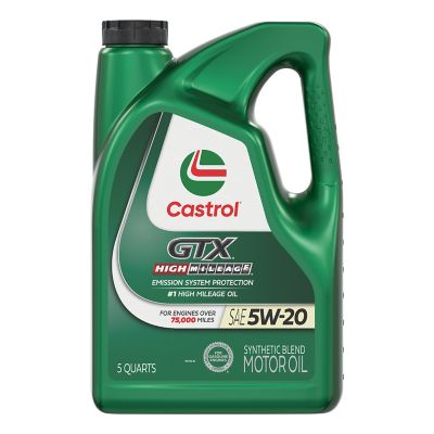 Image showing  5 qt. 5W-20 GTX High Mileage Oil