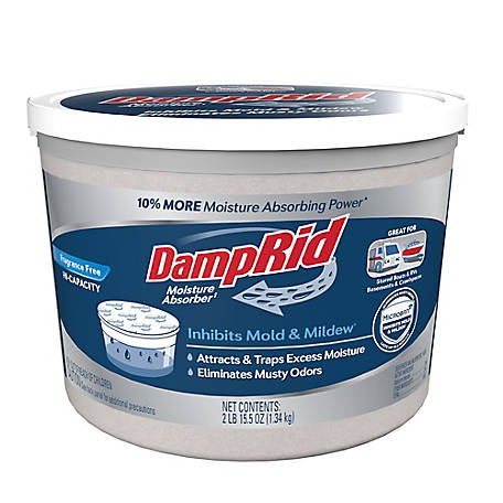 DampRid DR Hi-Capacity Moisture Absorber Bucket, FG50FFESB