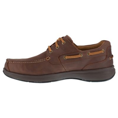 Florsheim Work Bayside Safety Toe Casual Boat Shoe