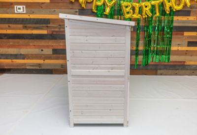 Image showing 9 th Zylina 2-Story Indoor/Outdoor Modern High Rise Rabbit Hutch, 53 x 26 x 54in.