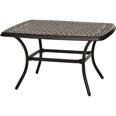 Hanover Traditions 32 in. x 38 in. Cast Aluminum Coffee Table, TRADCFTBL