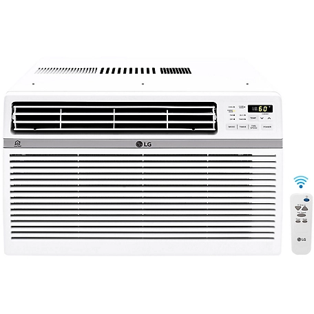 LG 24,500 BTU Window Smart Air Conditioner with Remote, LW2521ERSM