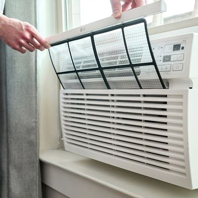 Image showing 5 th LG 230/208V Window Smart Air Conditioner with Remote, 1,560 sq. ft., 24,500 BTUs