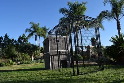 Image showing 5 th Rugged Ranch Chalet Combo Coop Plus Wire Pen