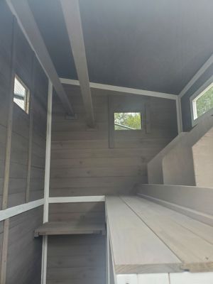 Image showing 7 th Rugged Ranch Chalet Combo Coop Plus Wire Pen