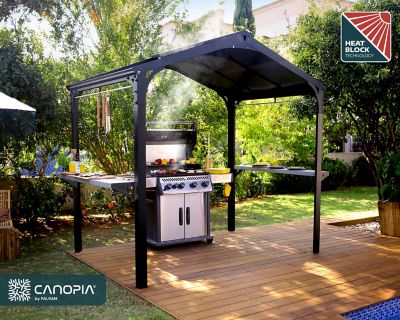 Image showing  6 ft. x 8 ft. Austin Grill Gazebo