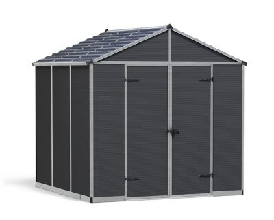Canopia by Palram Rubicon 8 x 8 ft. Shed, HG9730GY