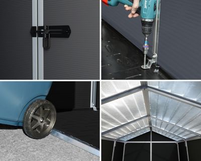 Image showing  Rubicon 8 x 8 ft. Shed, HG9730GY