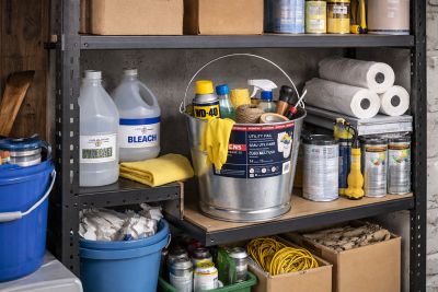 Image showing 1 th Pail Galvanized Household Type, 14 qt.