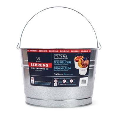 Behrens 4.25 gal. Galvanized Steel Pail