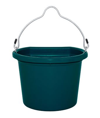 Fortiflex 2 gal. Flat Back Bucket, Green