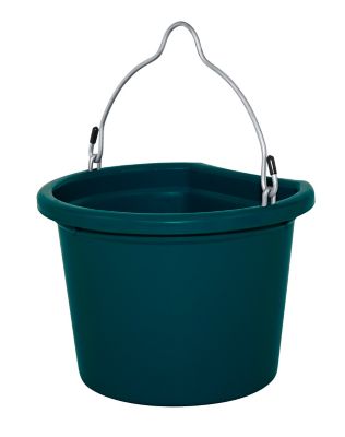 Image showing  2 gal. Flat Back Bucket, Green