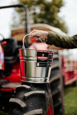 Image showing  8 qt. Galvanized Steel Pail