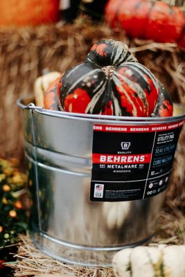 Image showing  8 qt. Galvanized Steel Pail