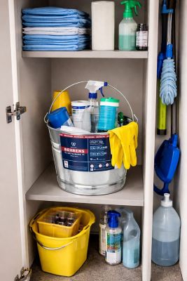 Image showing  10 qt. Galvanized Sheet Steel Household Pail
