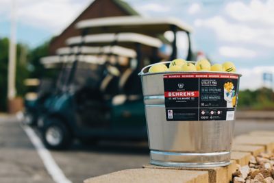 Image showing  10 qt. Galvanized Sheet Steel Household Pail
