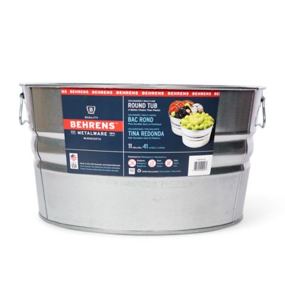 Tub Wash 10 1/2 Galvanized