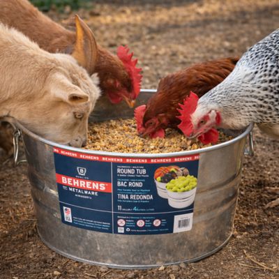 Image showing Tub Wash 10 1/2 Galvanized