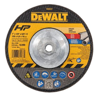 DEWALT 7 x 1/8 in. Metal Grinding Wheel with Hub