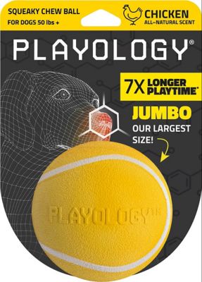 Playology Chew Ball Chicken Flavor, XL