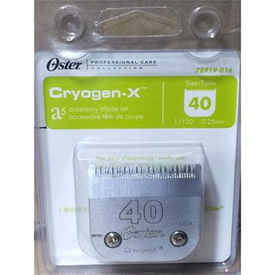 Oster #40 A-5 Cryogen-X Clipper Blade