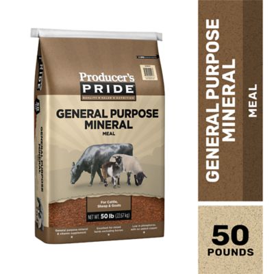 Producer's Pride General Purpose Livestock Mineral Meal, 50 lb.