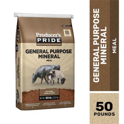 Producer's Pride General Purpose Livestock Mineral Meal, 50 lb. Bag