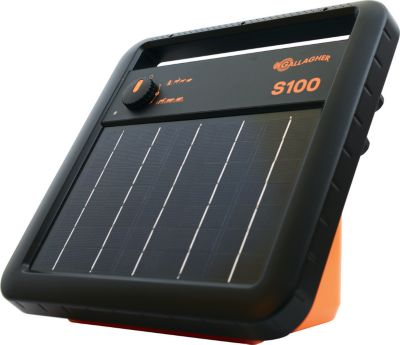 Gallagher 0.73-Joule 8-Mile S100 Solar-Powered Fence Energizer