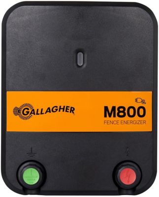 Gallagher 4.9-Joule 90-Mile M800 Mains Fence Energizer