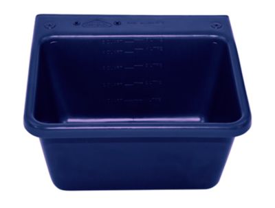 Fortiflex 5 qt. SF-6 Small Over-The-Fence Livestock Feeder, Blue