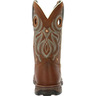 Image showing 1 th Durango Ladies Brown Waterproof Pull On