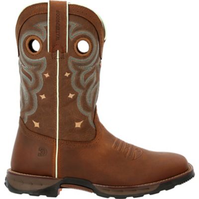 Image showing 6 th Durango Ladies Brown Waterproof Pull On