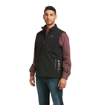 Image showing  Men's Wind/Water-Resistant Logo 2.0 Patriot Softshell Vest