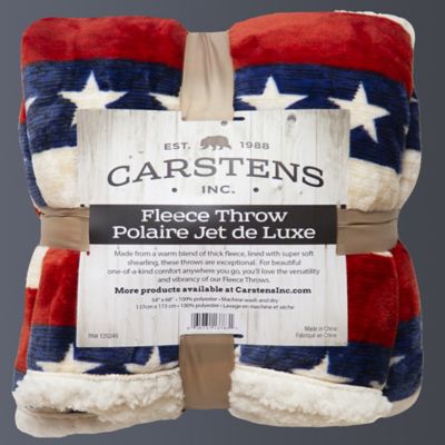 Image showing Sherpa Throw Americanan Plush