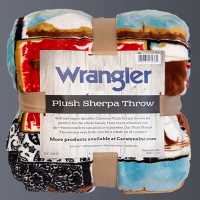 Image showing Throw Wrangler Vintage Western
